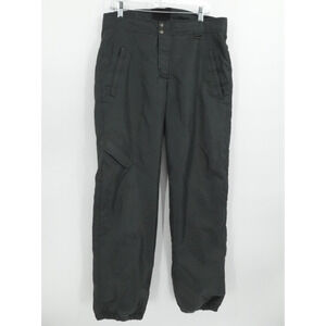 VTG Nils Pants Mens 34 Black Gore Tex Snowpants Ski Snowboard Waterproof USA‎